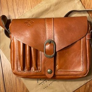 EUC Patricia Nash Leather Cross Body Bag